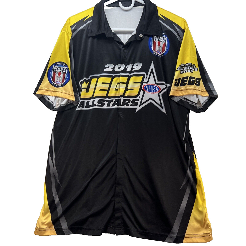 JEGS NHRA Allstars 2019 Racing Jersey Shirt West‎ Central Division 5 Gorpcore